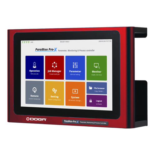 Screwdriving control unit - ParaMon Pro X - DOGA - for vizualization of process and manufacturing data / for piloting / programmable