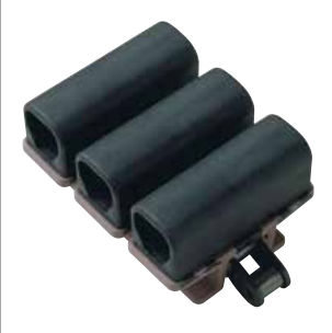 Plastic conveyor chain - uni 1873 Grip D - uni-chains - gripper / snap cover