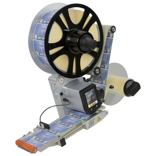 Automatic label applicator - IXOR - cab Produkttechnik GmbH & Co KG - for packaging / carton / for boxes