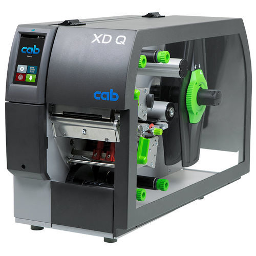 Thermal transfer label printer - XD Q series - cab Produkttechnik GmbH & Co KG - industrial / for textiles