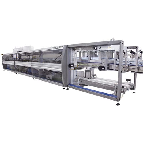 Horizontal tray packer - TF 800 ERGON - SMI Group - automatic / for bottles