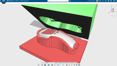 Interface software - 3D Mold Creator - SOLIDWORKS - design / creation / printing