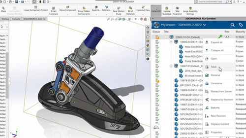 Lifecycle management software - Collaborative Designer  - SOLIDWORKS - development / CAD / design