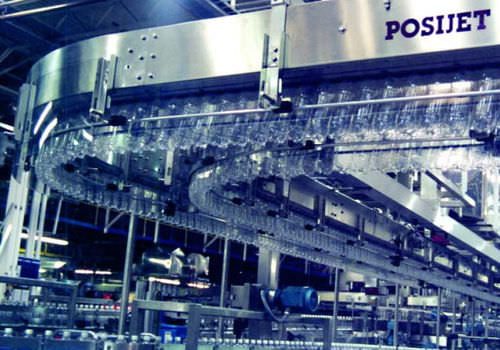 Air conveyor - POSIJET - Posimat - horizontal / transport / for empty PET/HDPE bottles
