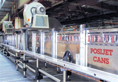 Belt conveyor - POSIJET - Posimat - overhead / horizontal / transport