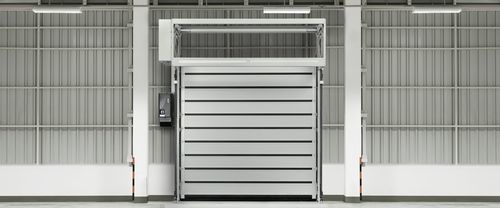 Spiral door - EFA-SST® Efficient - EFAFLEX Tor- und Sicherheitssysteme GmbH & Co. KG - class 2 / indoor / exterior