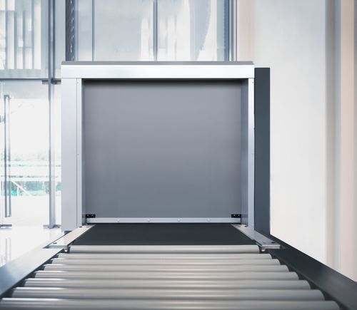 Roll up door - EFA-SRT&reg; MHT Compact - EFAFLEX Tor- und Sicherheitssysteme GmbH & Co. KG - for shop / for conveyors / industrial