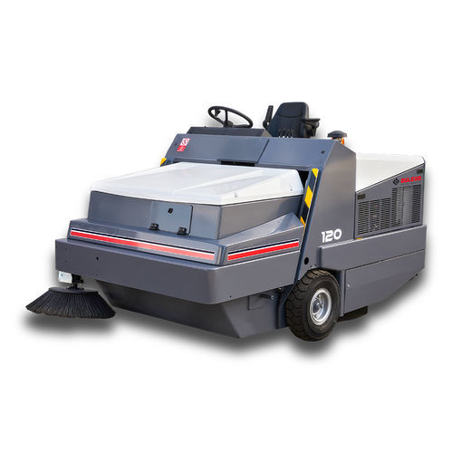 Ride-on sweeper - Dulevo 120 - DULEVO INTERNATIONAL - diesel engine / gasoline engine / gas engine