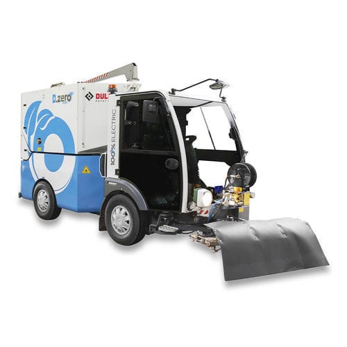 High-pressure street washing machine - Dulevo D.Zero² Hydro - DULEVO INTERNATIONAL - fully-electric