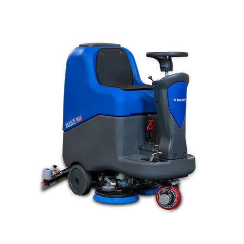 Ride-on scrubber-dryer - Dulevo BOOST 110.0 - DULEVO INTERNATIONAL - battery-powered / compact