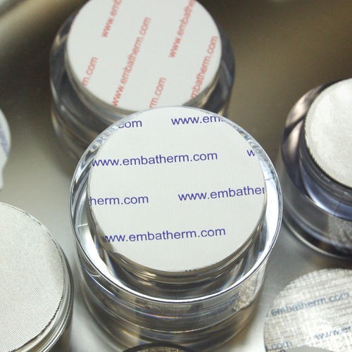 Foil lid - EMBATHERM OPERCULES - PET / for the food industry / for the pharmaceutical industry