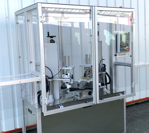 Continuous heat sealer - TCE260PR - EMBATHERM OPERCULES - automatic / for pre-cut seals / for the food industry