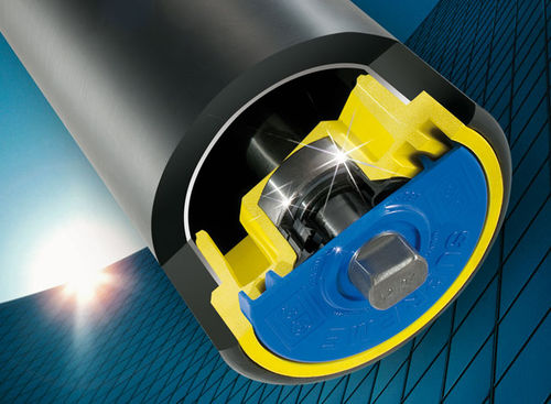 Slip-on conveyor roller - SUPREME - Rulli Rulmeca - steel / high-density polyethylene (HDPE)