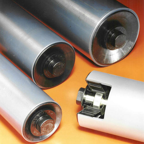 Slip-on conveyor roller - PL, PLF series - Rulli Rulmeca - plastic