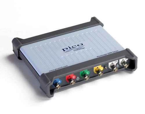 USB oscilloscope - PicoScope 5000 series  - Pico Technology - analog-digital / portable / 2-channel