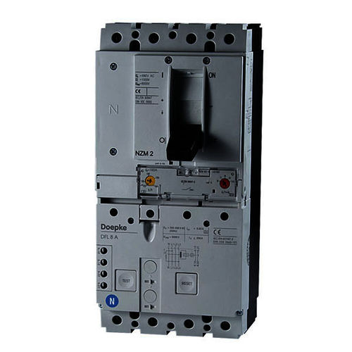 Thermal circuit breaker - DFL 8 100-4/0,03-A - Doepke Schaltgeräte GmbH - 4-pole / residual current / automatic