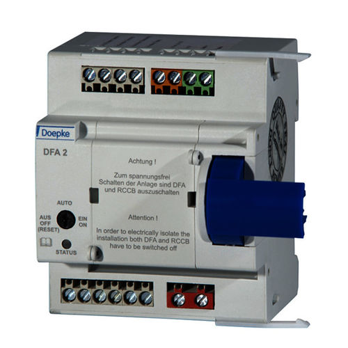 Residual current circuit breaker - DFA 2 - Doepke Schaltgeräte GmbH - remote-controlled / molded case