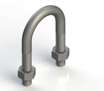 Stainless steel saddle - FKB GmbH - threaded / for tubes