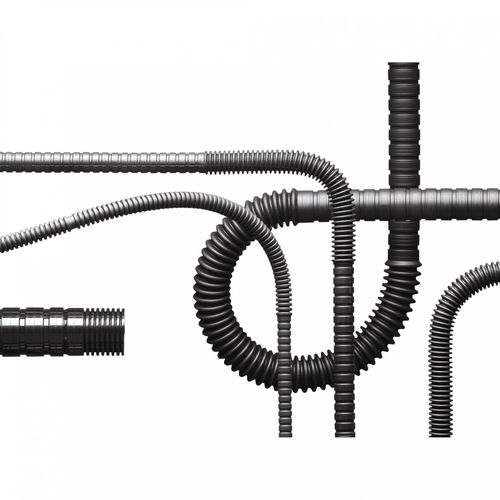 Abrasion-resistant tube - FRÄNKISCHE Industrial Pipes GmbH & Co. KG - for chemical products / for abrasive products / for electrical cables