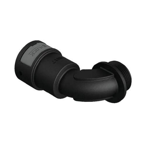 Pneumatic fitting - AWPA-M - FRÄNKISCHE Industrial Pipes GmbH & Co. KG - threaded / 90° angle / PA6