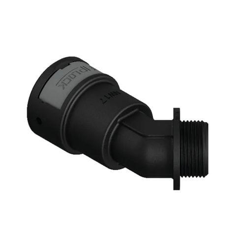 Pneumatic fitting - AAPA-PG - FRÄNKISCHE Industrial Pipes GmbH & Co. KG - screw-in / 45° angle / PA6