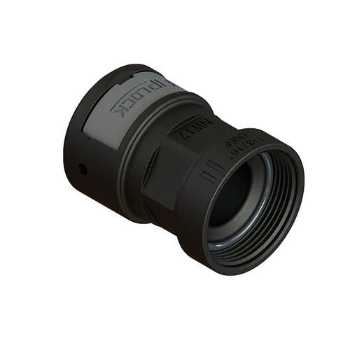 Pneumatic fitting - AFPA-U-M - FRÄNKISCHE Industrial Pipes GmbH & Co. KG - screw-in / PA6 / female