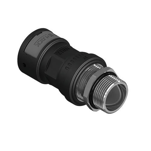 Pneumatic fitting - AZPA-MML - FRÄNKISCHE Industrial Pipes GmbH & Co. KG - screw-in / PA6 / metal