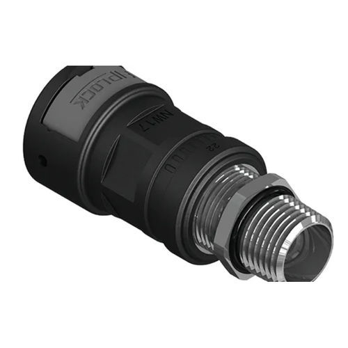 Pneumatic fitting - AZPA-NPTM - FRÄNKISCHE Industrial Pipes GmbH & Co. KG - screw-in / PA6 / metal