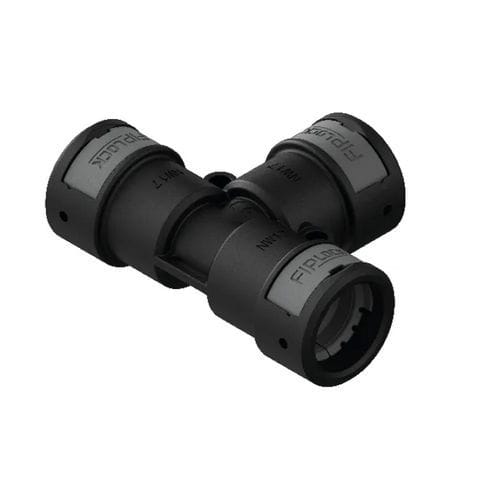 Pneumatic fitting - ATPA series - FRÄNKISCHE Industrial Pipes GmbH & Co. KG - screw-in / T-shaped / PA6