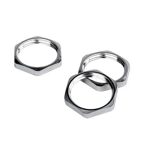 Hexagon locknut - NTBN-M series - FRÄNKISCHE Industrial Pipes GmbH & Co. KG - nickel-plated brass