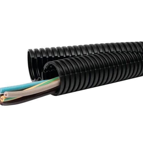 Protection conduit - 2PPS-U - FRÄNKISCHE Industrial Pipes GmbH & Co. KG - corrugated / for cables / PP