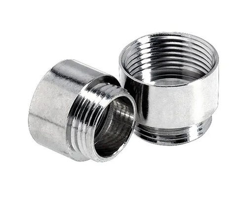 Industrial hydraulic adapter - NEBN-M - FRÄNKISCHE Industrial Pipes GmbH & Co. KG - thread / nickel-plated brass / straight