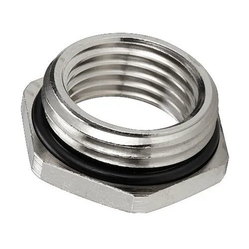 Reducing hydraulic adapter - NRBN-M - FRÄNKISCHE Industrial Pipes GmbH & Co. KG - thread / nickel-plated brass / hexagonal