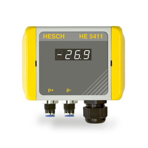 Differential pressure transmitter - HE 5411 - AXXERON HESCH electronics GmbH - piezoresistive / thermal / 4-20 mA
