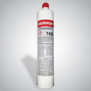 Single-component adhesive - Dissipator® 745 - Hernon Manufacturing - industrial / for electronics / marine