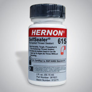 Tube threading sealant - SelfSealer® 615 - Hernon Manufacturing - sealing