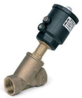 Piston valve - BCG205S-BCG210S  - M & M INTERNATIONAL - pneumatically-operated / 2/2-way / for aggressive media