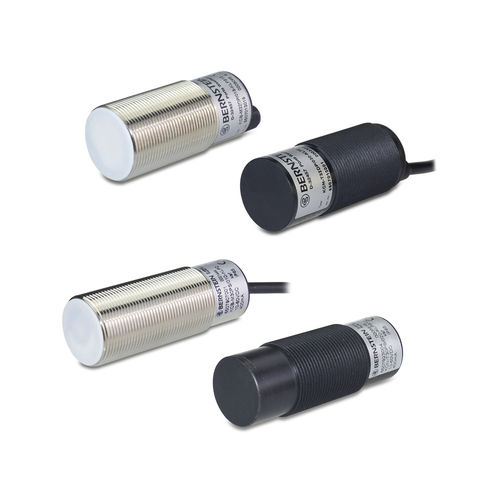 Capacitive proximity sensor - KCB / KCN - BERNSTEIN AG - cylindrical / M30 / with relay output
