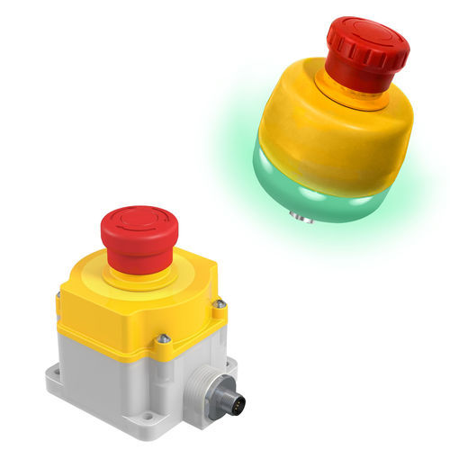 Emergency stop push-button switch - SEU 3/4 - BERNSTEIN AG - IP65 / IP67 / illuminated