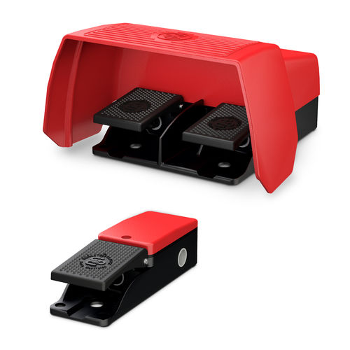 Control foot switch - Y series - BERNSTEIN AG - single pedal / 2 pedals