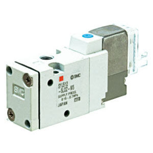 Solenoid-operated pneumatic directional control valve - SYJ300  - SMC Corporation of America - manual / pilot / air-operated