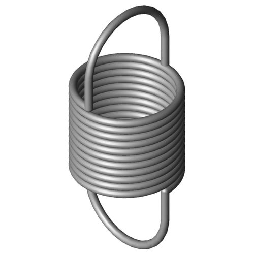 Extension spring - RZ-001X - GUTEKUNST FEDERN - wire / stainless steel