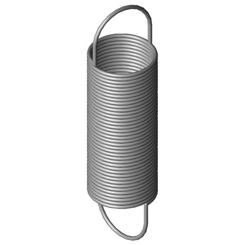 Extension spring - RZ-006EX - GUTEKUNST FEDERN - wire / stainless steel