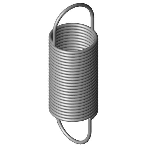 Extension spring - RZ-008X - GUTEKUNST FEDERN - wire / stainless steel