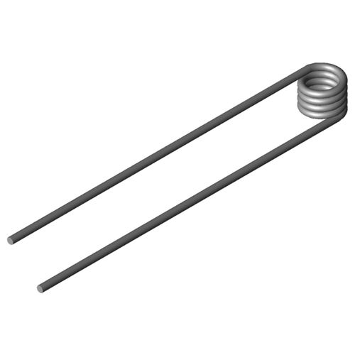 Torsion spring - T-16002R - GUTEKUNST FEDERN - wire / stainless steel