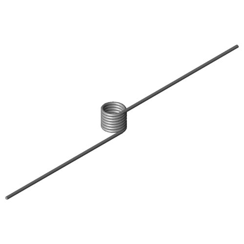 Torsion spring - T-16024R - GUTEKUNST FEDERN - wire / stainless steel