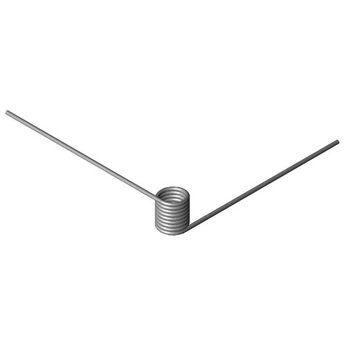 Torsion spring - T-16025L - GUTEKUNST FEDERN - wire / stainless steel