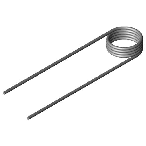 Torsion spring - T-16062R - GUTEKUNST FEDERN - wire / stainless steel