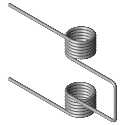 Double torsion spring - DSF-260 - GUTEKUNST FEDERN - wire / stainless steel