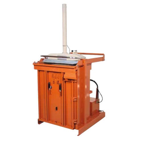 Waste baling press - FLEX 5010-E - Orwak AB - vertical / top-loading / single-chamber
